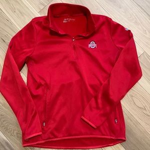Women’s Ohio State Nike Golf Quarter Zip Pullover